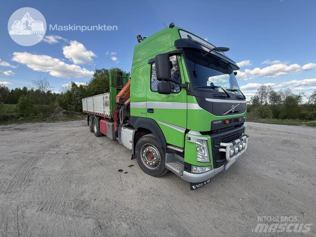 Volvo FM 460 Araç üzeri vinçler