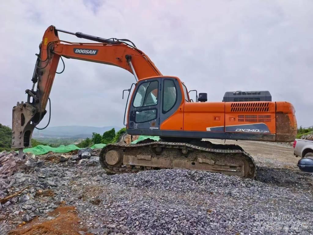 Doosan DX 340 LC-9C Paletli ekskavatörler