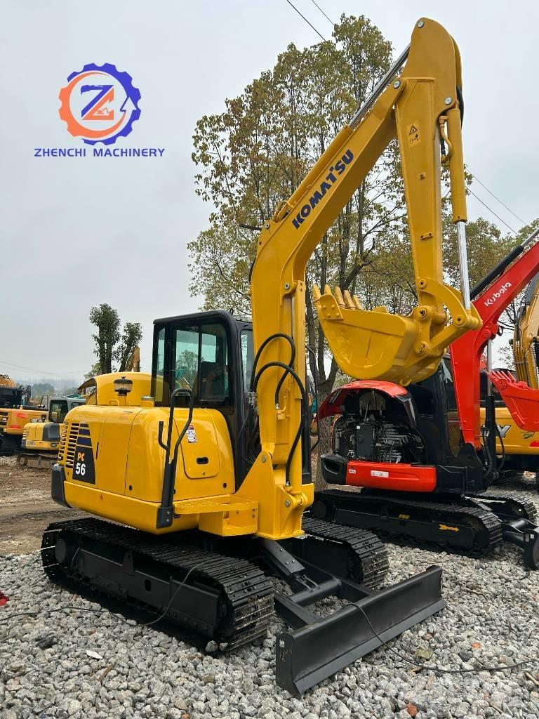 Komatsu PC 56 Mini ekskavatörler, 7 tona dek