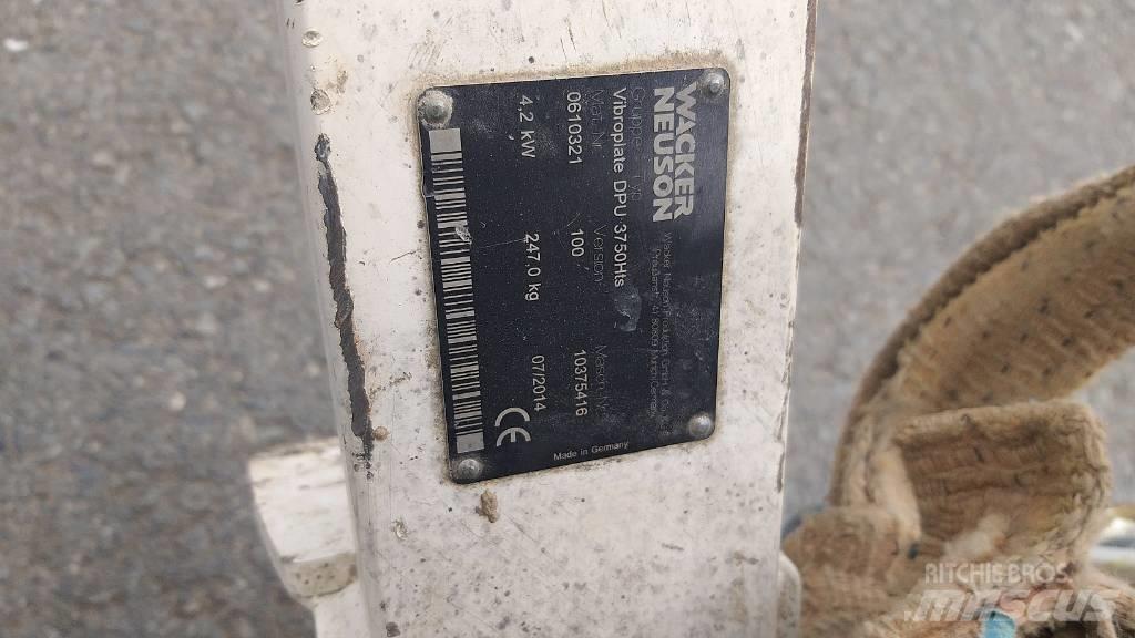 Wacker DPU3750 Sıkıştırma tokmakları