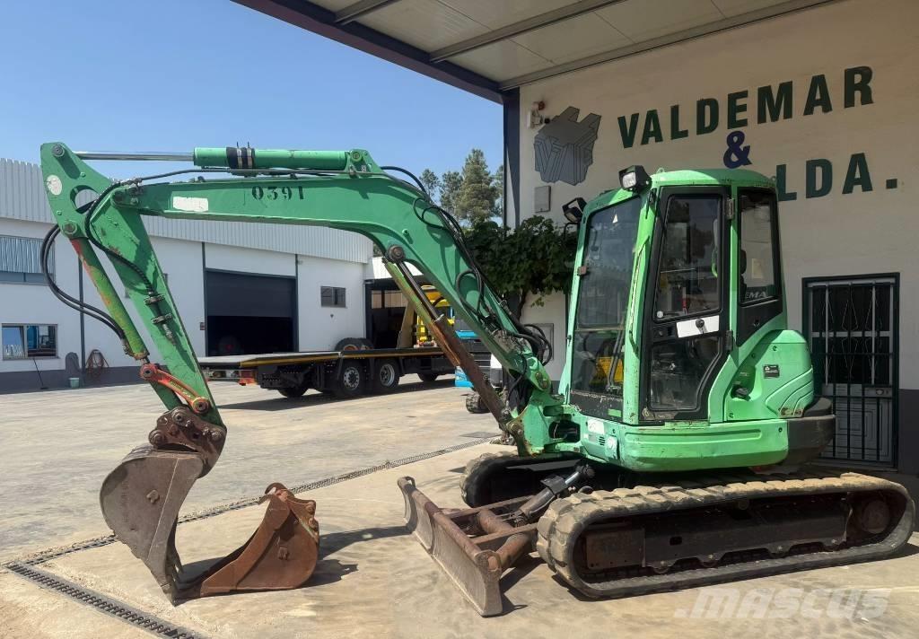 Kubota KX 161 Mini ekskavatörler, 7 tona dek