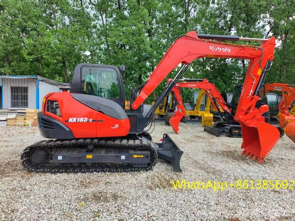Kubota KX 183-3 Mini ekskavatörler, 7 tona dek