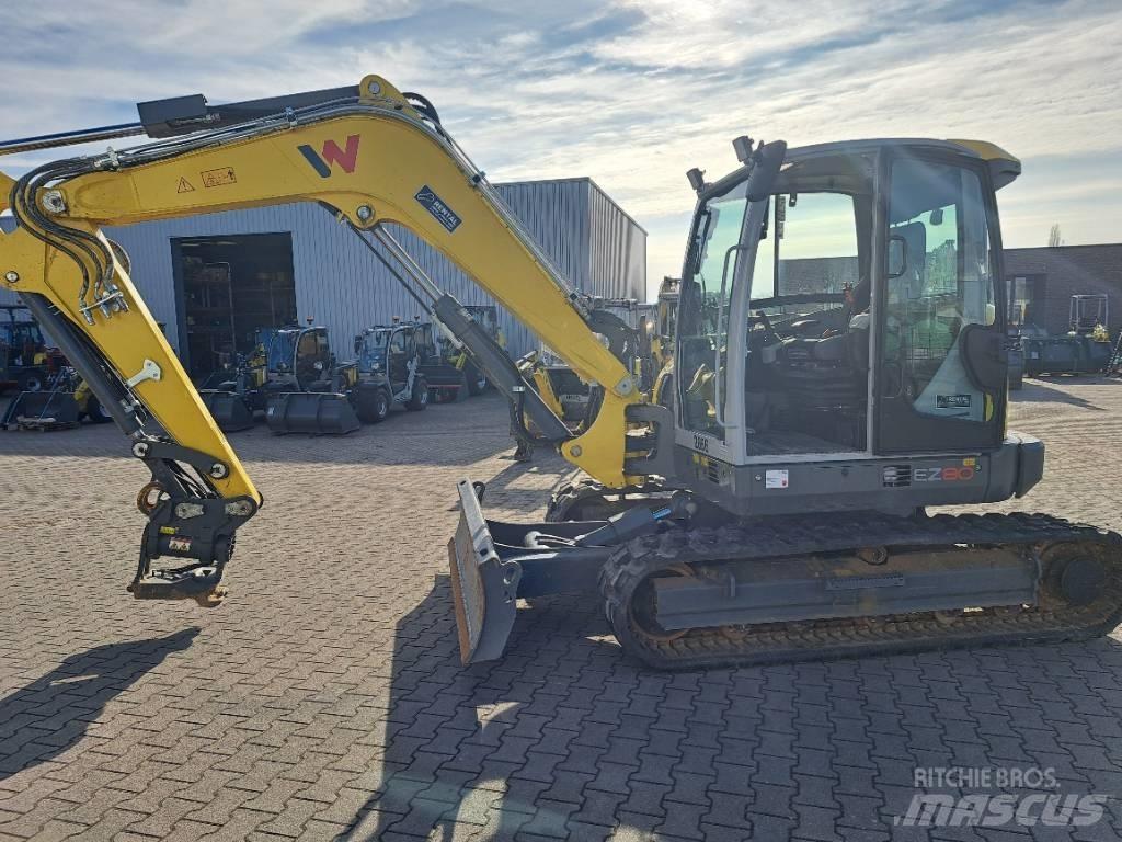 Wacker Neuson EZ80 Paletli ekskavatörler
