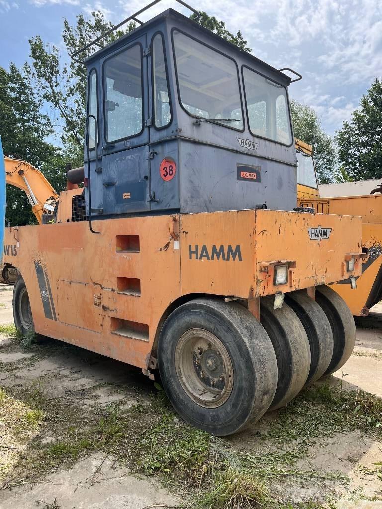 Hamm GRW 15 Çift tamburlu silindirler