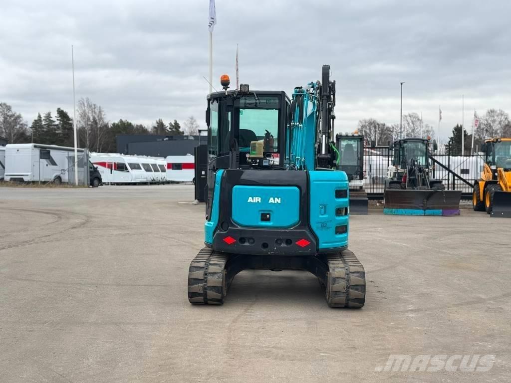 Airman AX 55 Mini ekskavatörler, 7 tona dek