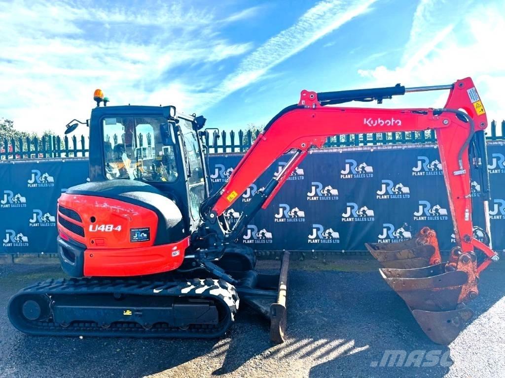 Kubota U 48-4 Mini ekskavatörler, 7 tona dek