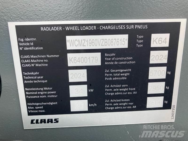 CLAAS TORION 530 Tekerlekli yükleyiciler