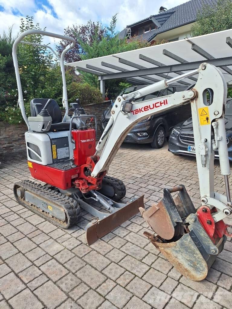 Takeuchi TB 210 R Mini ekskavatörler, 7 tona dek