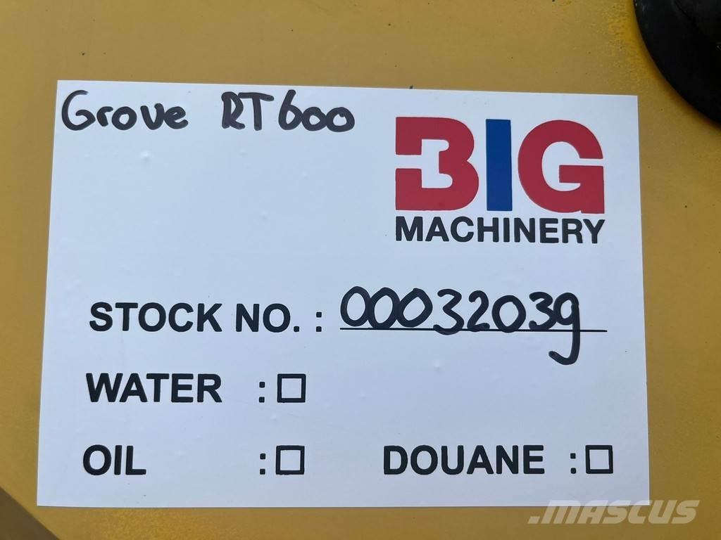 Grove RT600E Diger vinçler