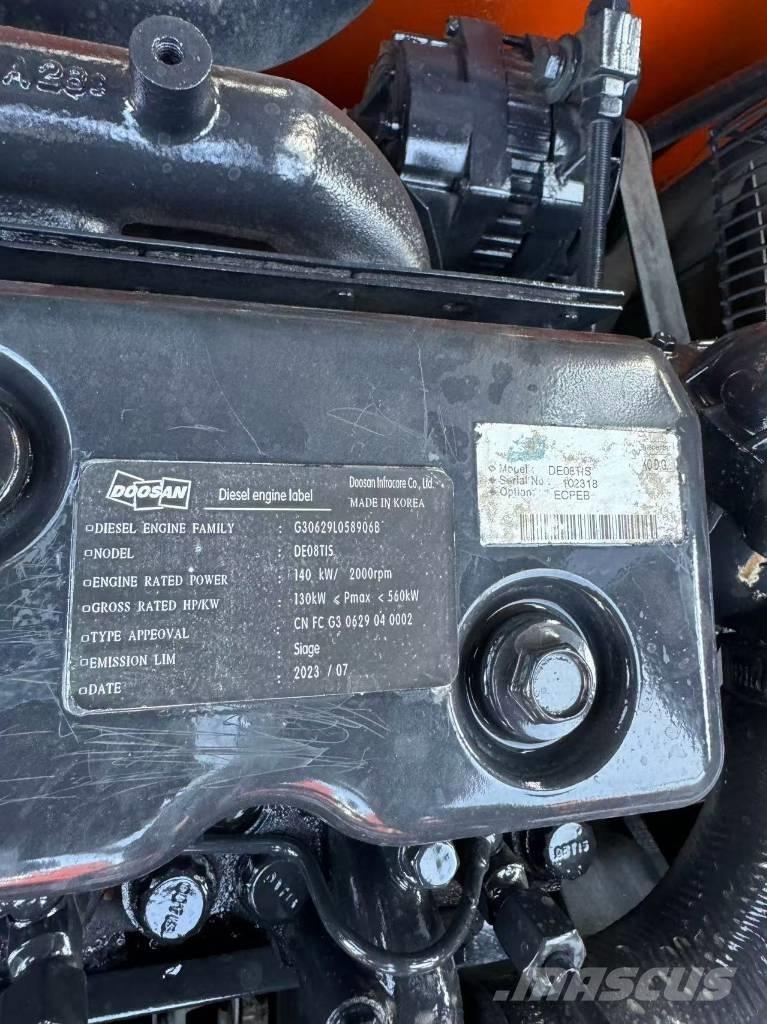 Doosan DX300 Paletli ekskavatörler