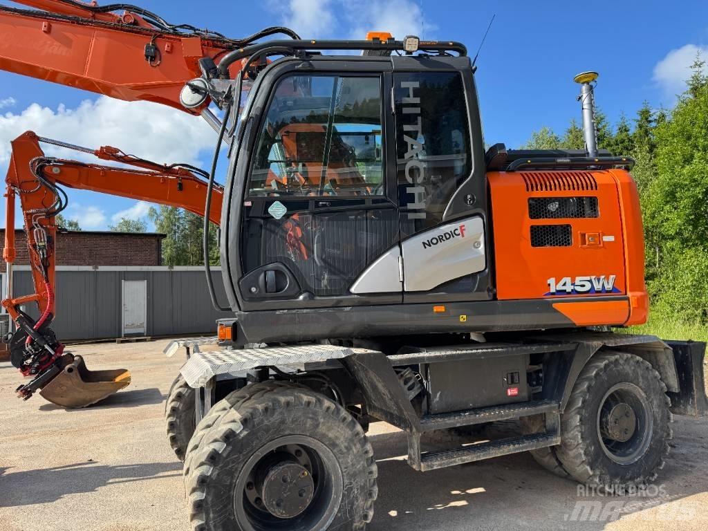 Hitachi ZX 145 W-6 Lastik tekerli ekskavatörler