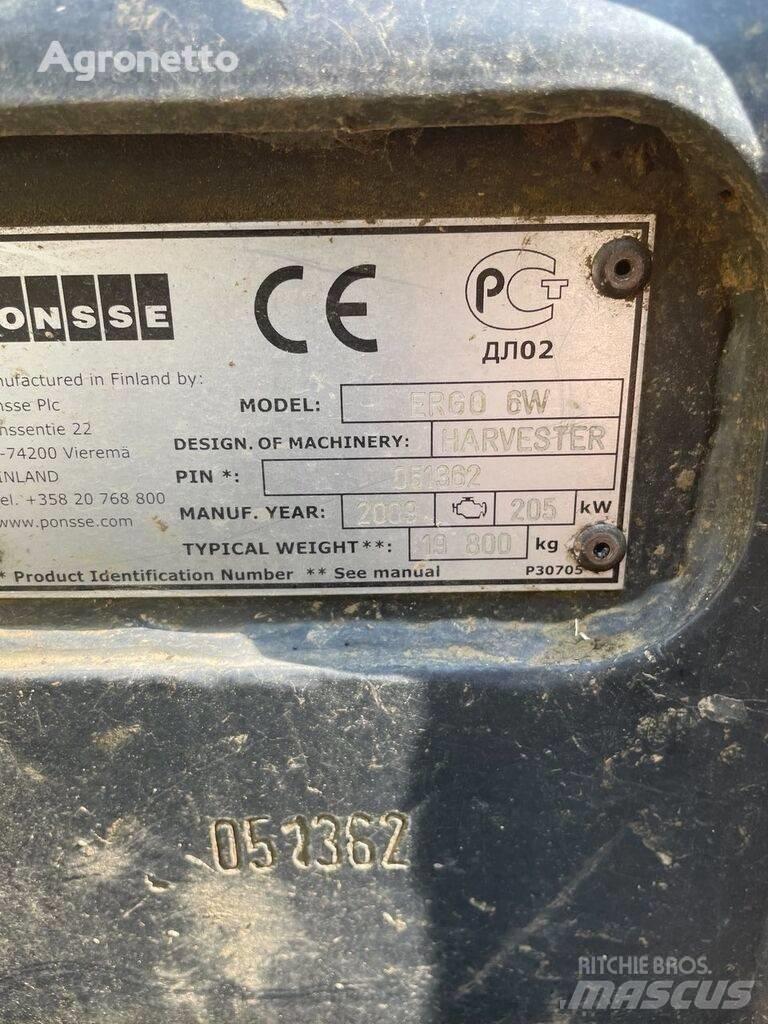Ponsse Ergo 6W Biçerdöverler