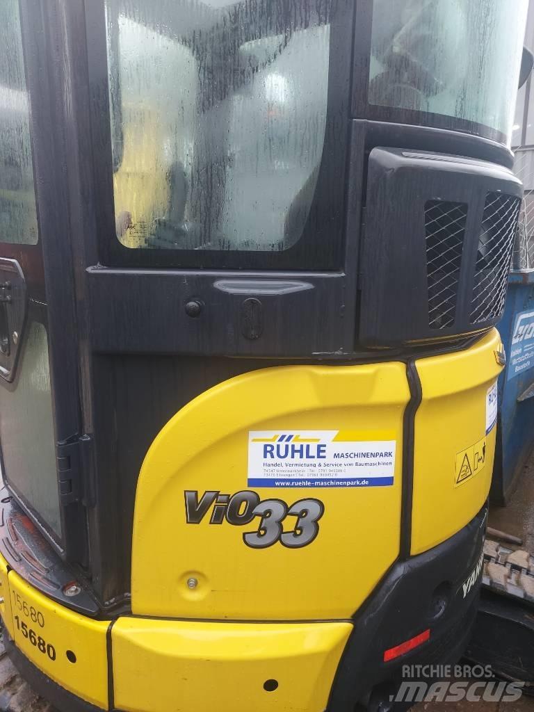 Yanmar Vio 33 Mini ekskavatörler, 7 tona dek