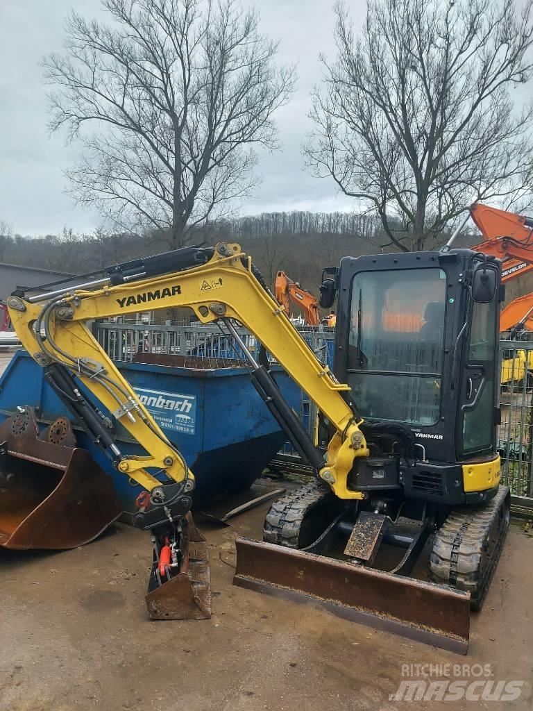 Yanmar Vio 33 Mini ekskavatörler, 7 tona dek
