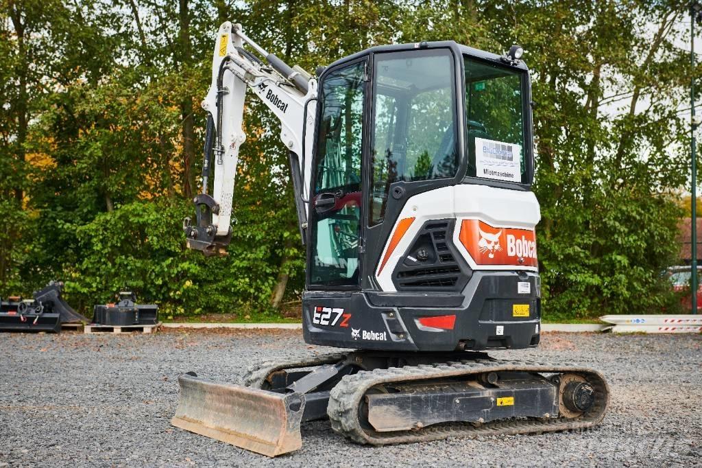 Bobcat E 27 Z Mini ekskavatörler, 7 tona dek