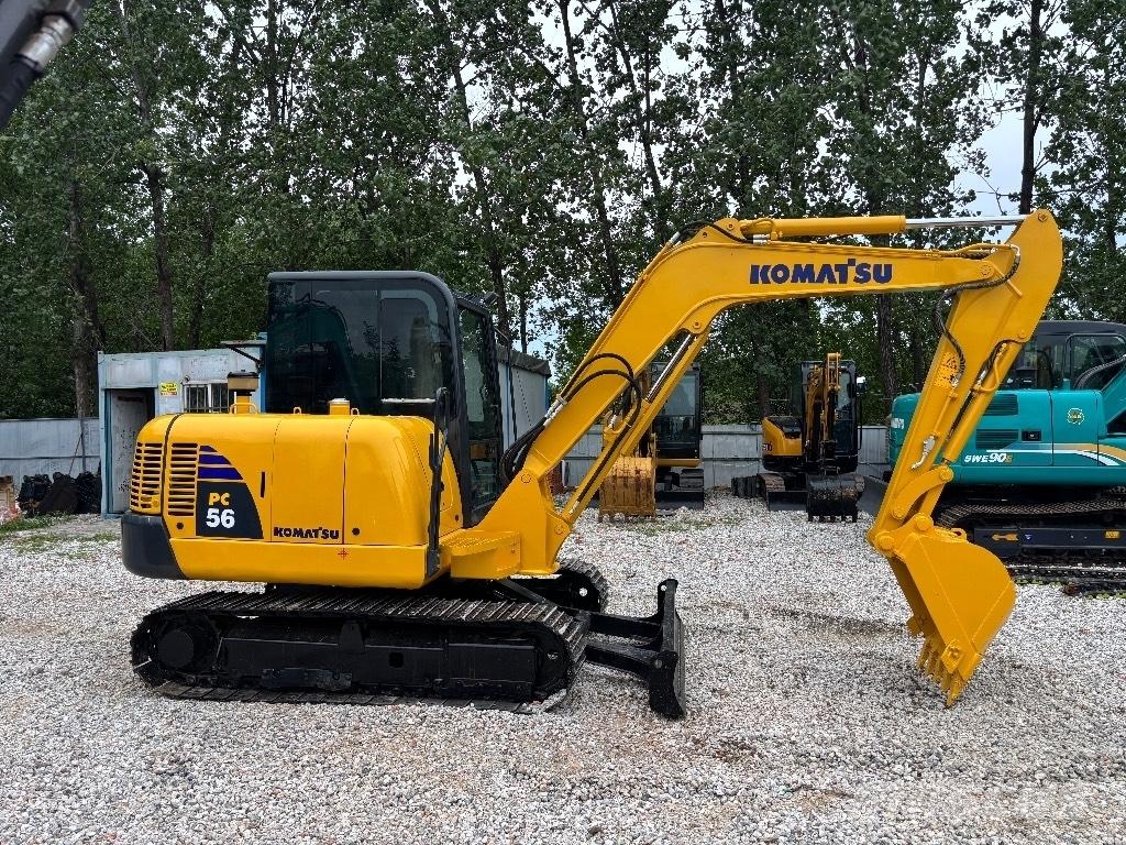 Komatsu PC 56 Mini ekskavatörler, 7 tona dek