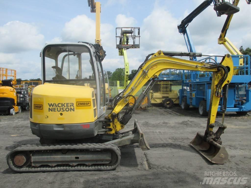 Wacker Neuson EZ 38 Paletli ekskavatörler