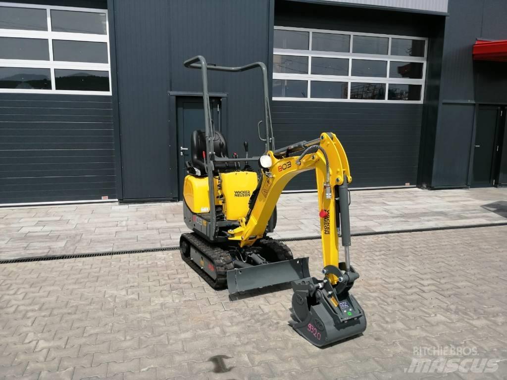Wacker Neuson 803 Mini ekskavatörler, 7 tona dek