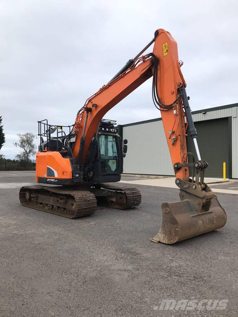Doosan DX140LCR-5 Paletli ekskavatörler
