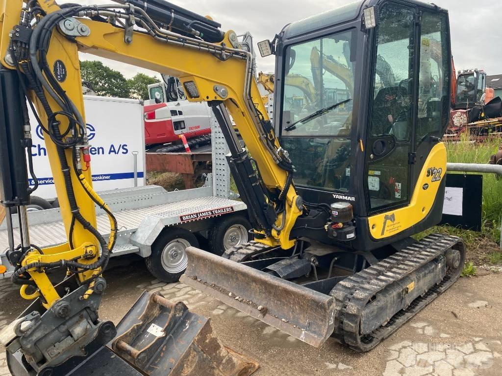 Yanmar SV 22 Mini ekskavatörler, 7 tona dek