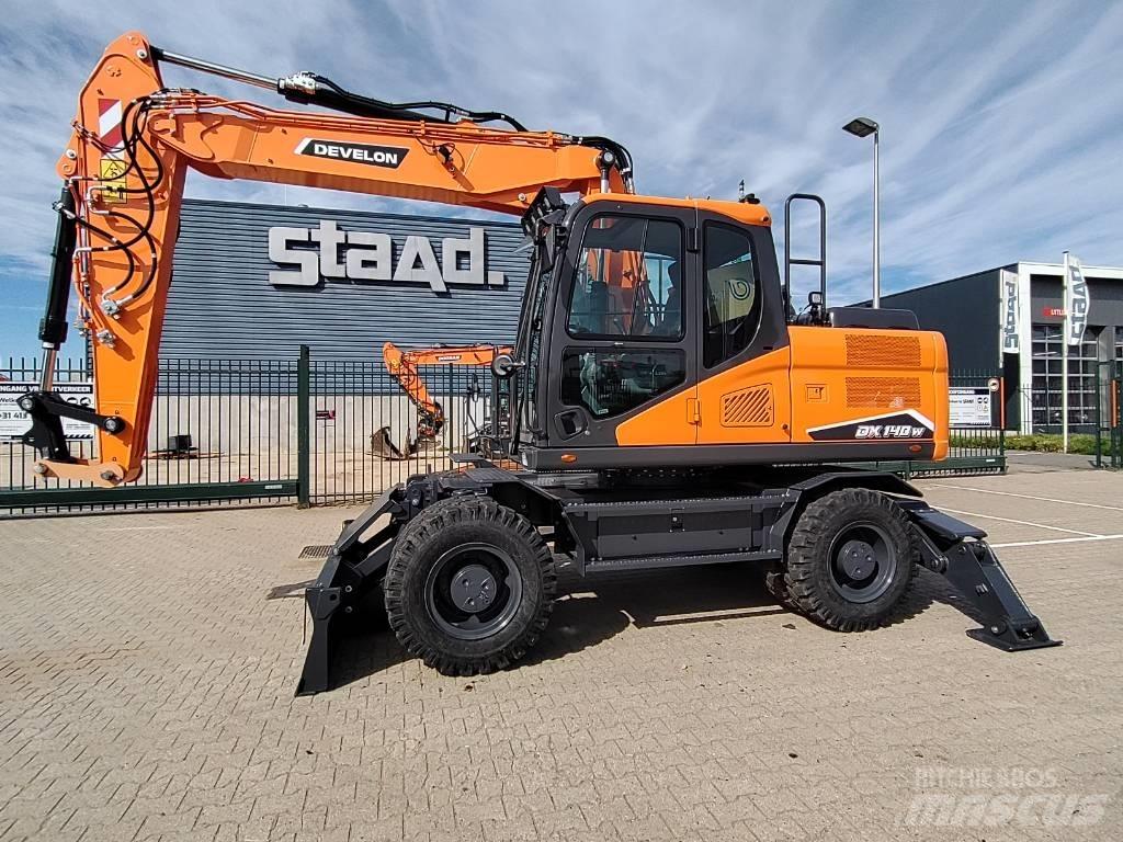 Develon DX140W-7 Lastik tekerli ekskavatörler