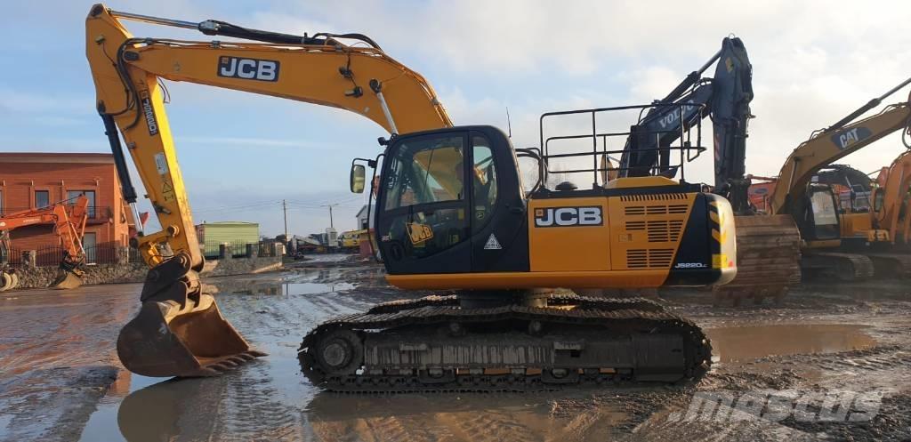 JCB JS 220 LC Paletli ekskavatörler