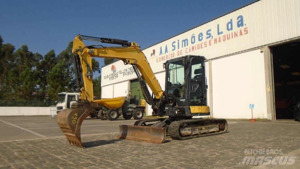 Yanmar Vio 50-6A Mini ekskavatörler, 7 tona dek