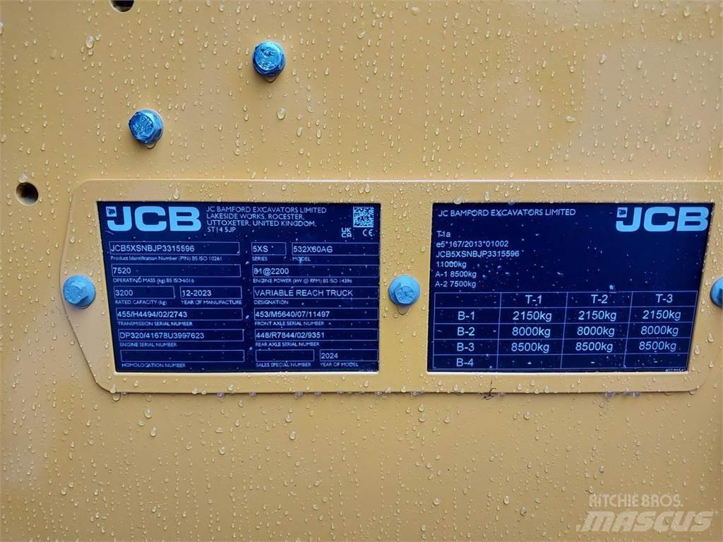 JCB 532-60 AGRI Teleskopik yükleyiciler