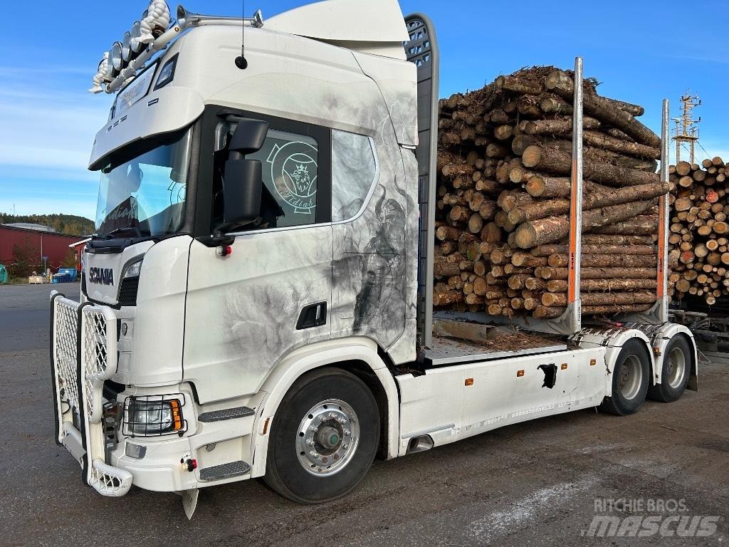 Scania R 650 Tomruk kamyonlari