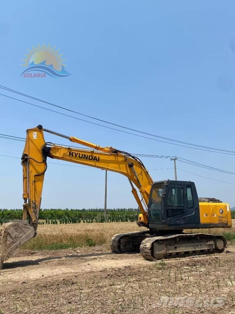 Hyundai Robex 215-7 Paletli ekskavatörler