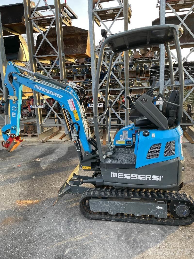 Messersi M-13K Mini ekskavatörler, 7 tona dek