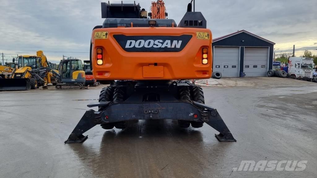Doosan DX 210 W - 5 Lastik tekerli ekskavatörler