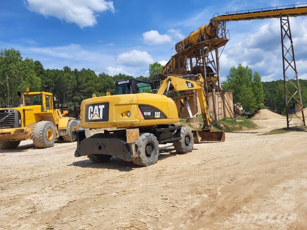 CAT M318d Lastik tekerli ekskavatörler