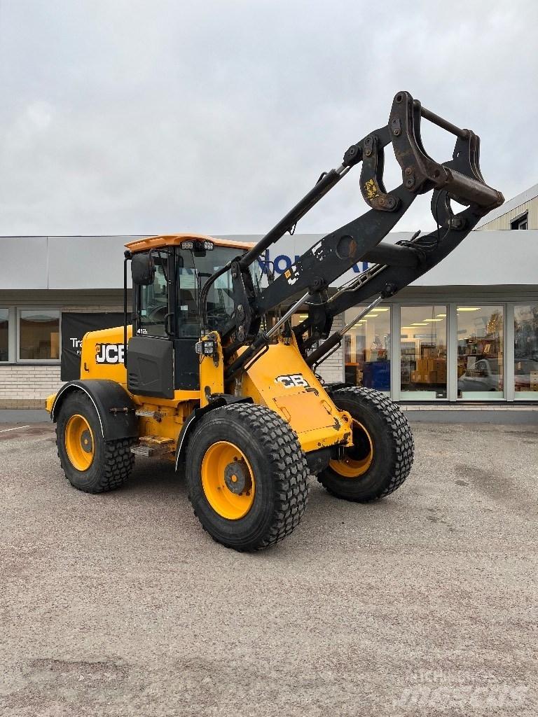 JCB 412 S, 50km/h Tekerlekli yükleyiciler