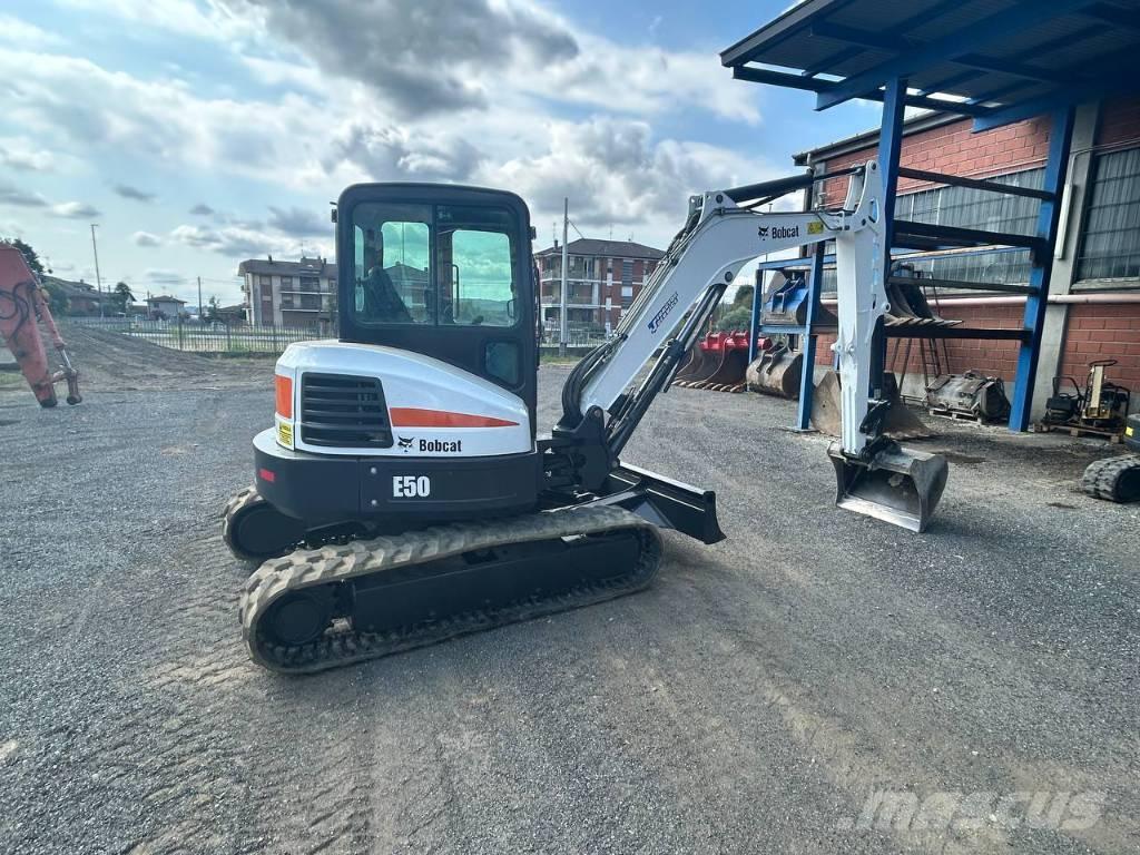 Bobcat E 50 Mini ekskavatörler, 7 tona dek