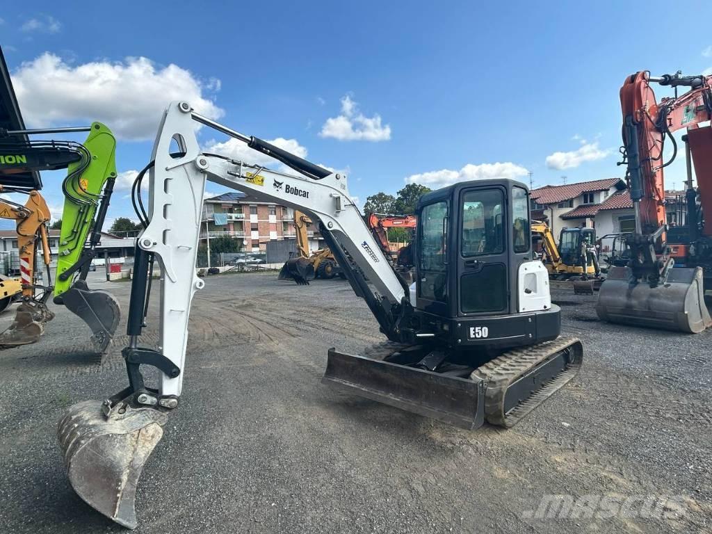 Bobcat E 50 Mini ekskavatörler, 7 tona dek