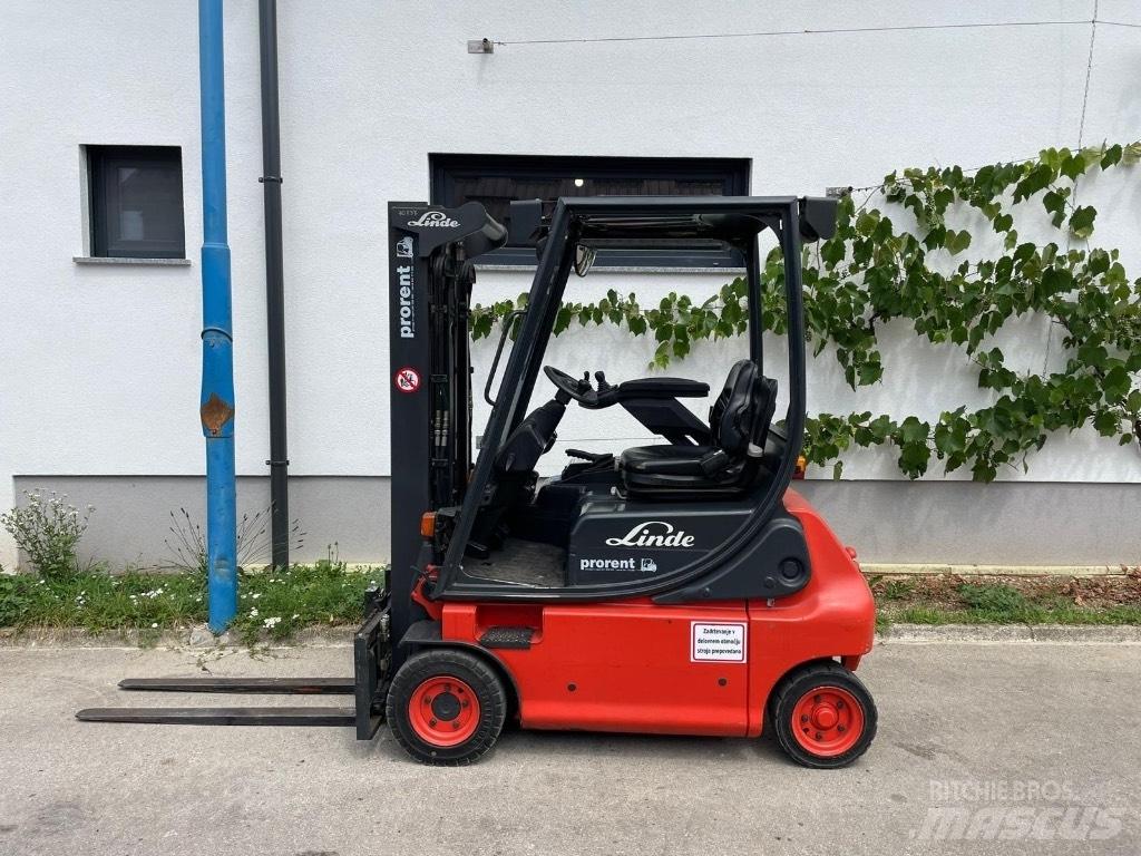 Linde E 16 P Elektrikli forkliftler