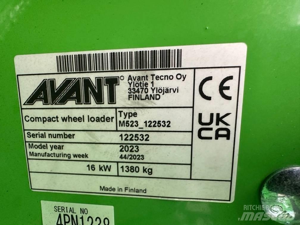 Avant 523 Çok amaçlı yükleyiciler