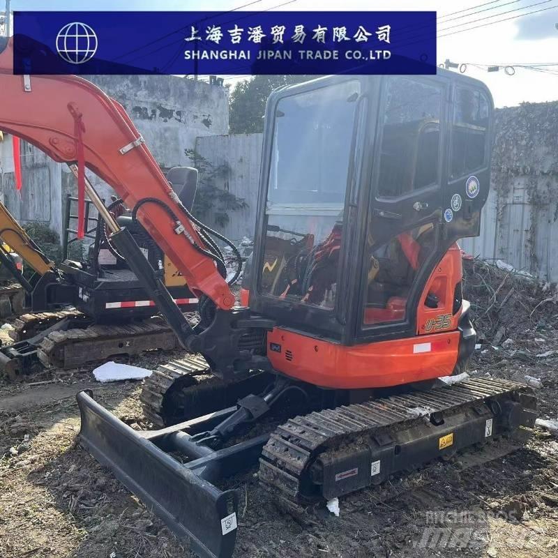 Kubota U 35 Mini ekskavatörler, 7 tona dek