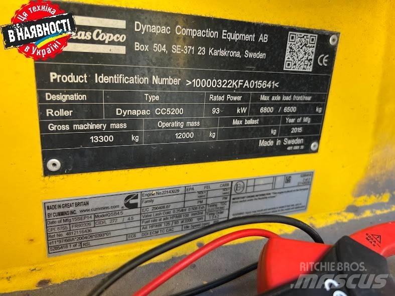 Dynapac CC 5200 Çift tamburlu silindirler