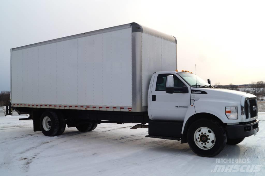 Ford F 750 Kapali kasa kamyonlar