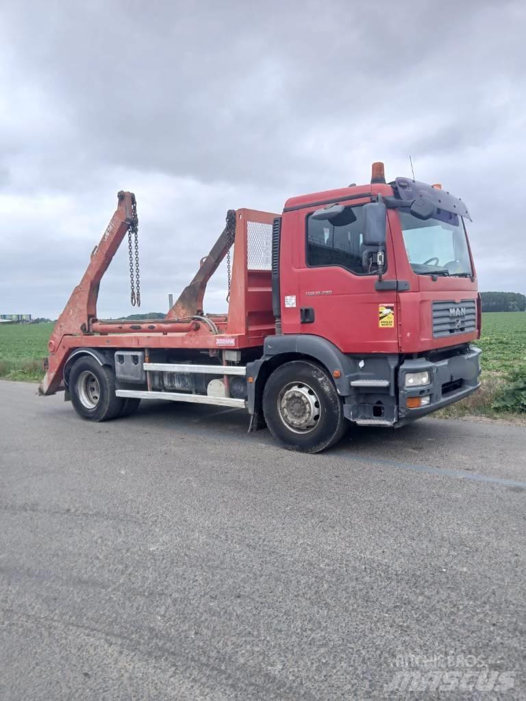 MAN TGM 18.280 Hidroliftli kamyonlar