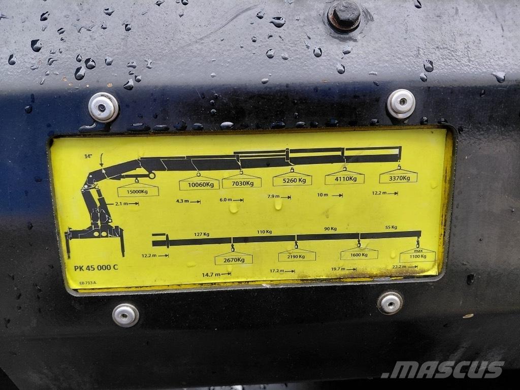 Iveco Trakker 350 Araç üzeri vinçler