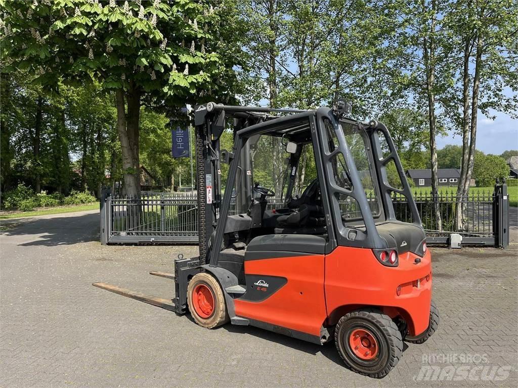 Linde E45 Elektrikli forkliftler