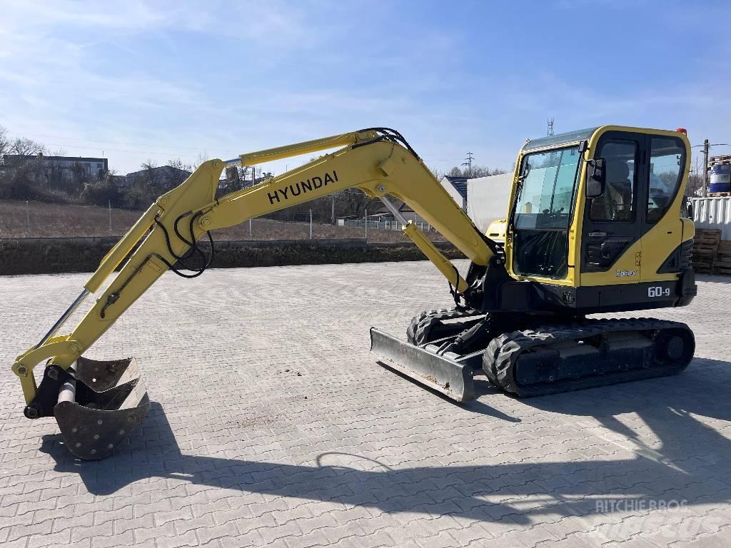 Hyundai Robex 60-9 Mini ekskavatörler, 7 tona dek