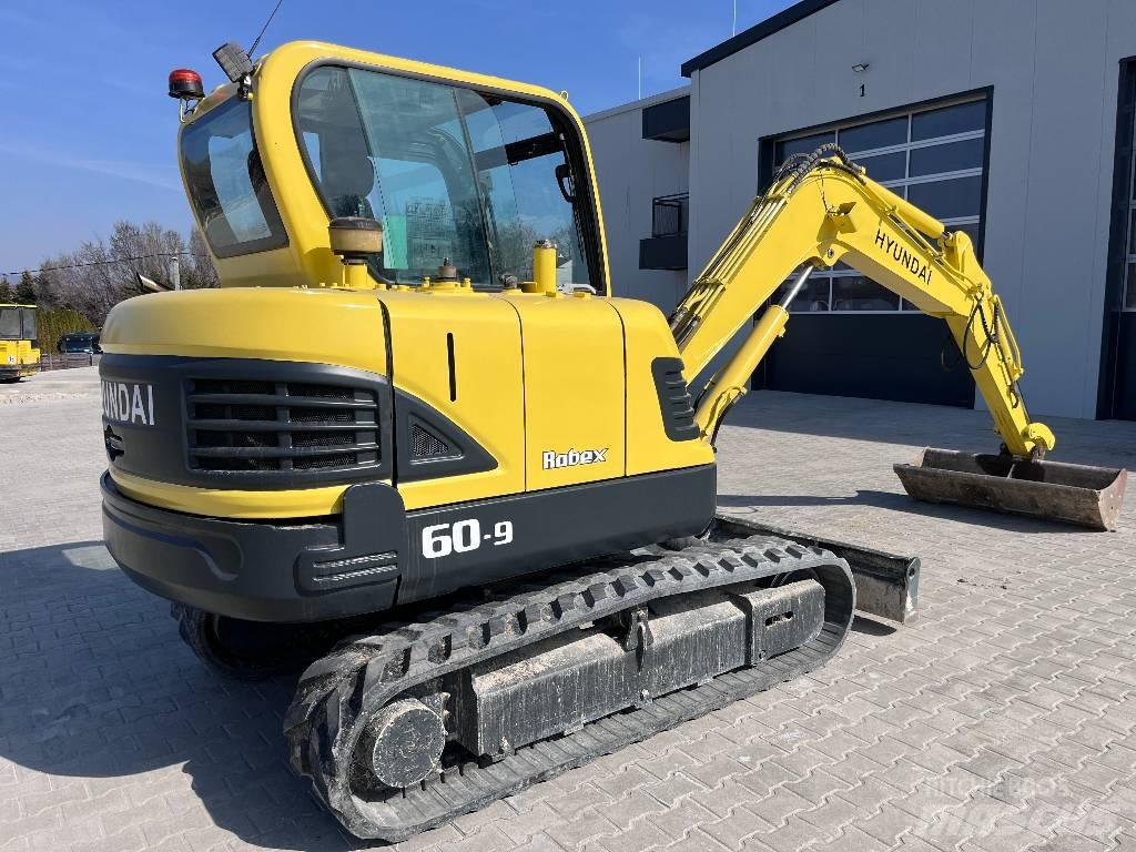Hyundai Robex 60-9 Mini ekskavatörler, 7 tona dek