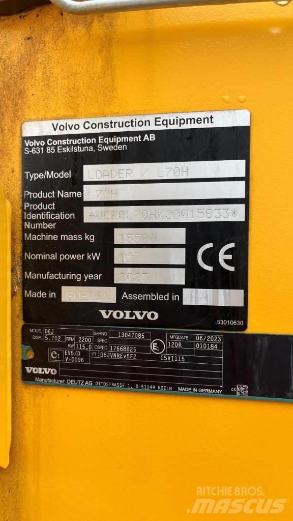Volvo L70H Tekerlekli yükleyiciler