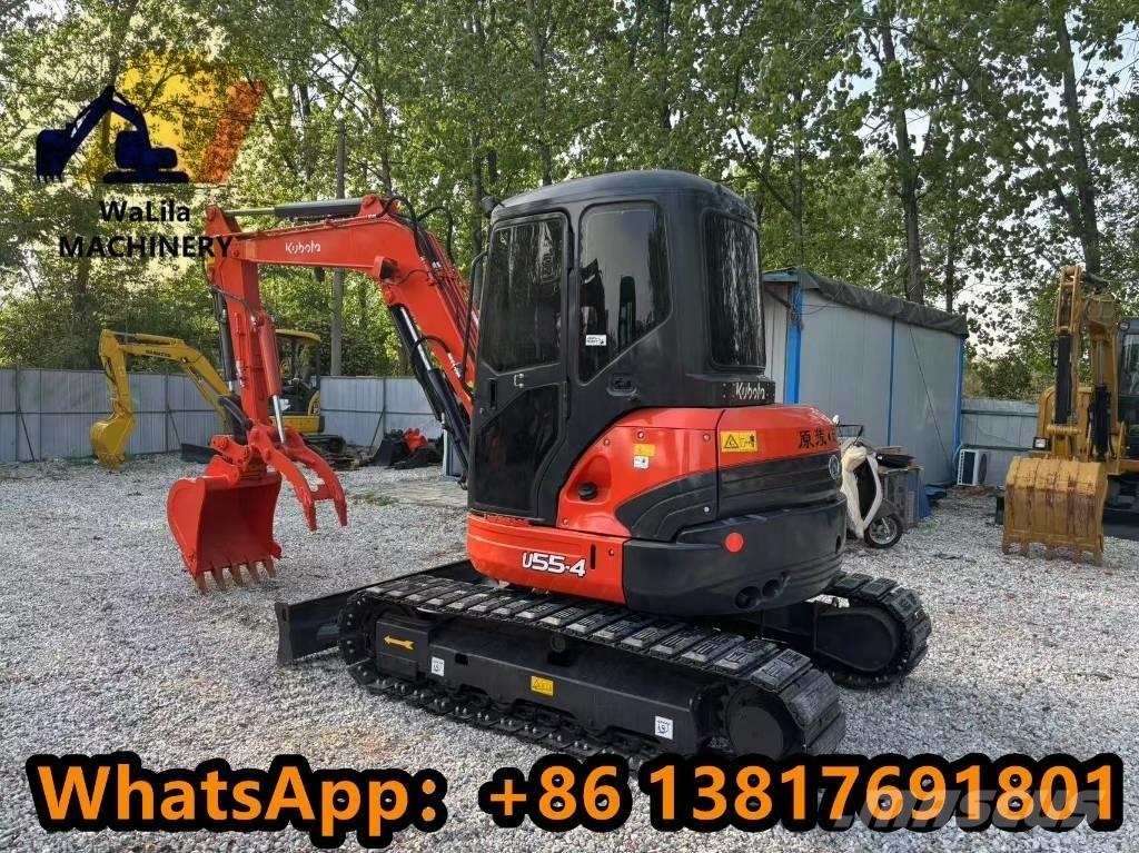 Kubota U 55 R-4 Mini ekskavatörler, 7 tona dek