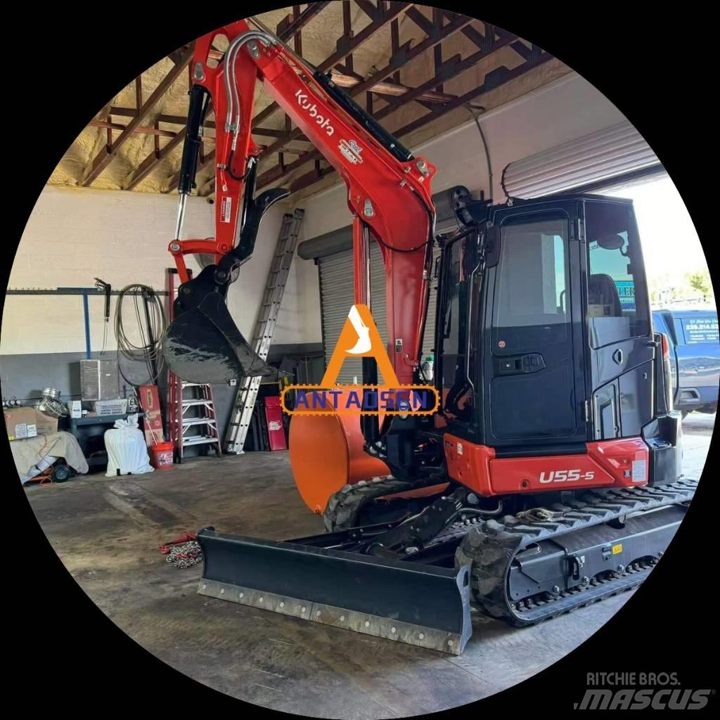 Kubota U55-5 Mini ekskavatörler, 7 tona dek