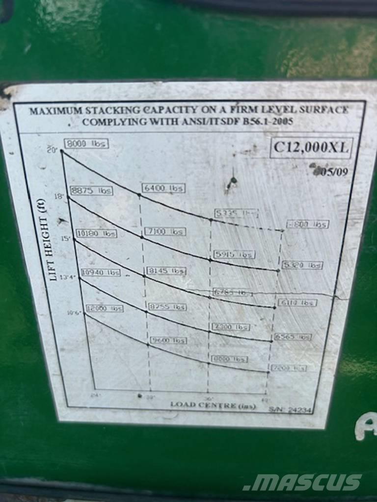Combilift C 12000 XL Reach truck - depo içi istif araçları